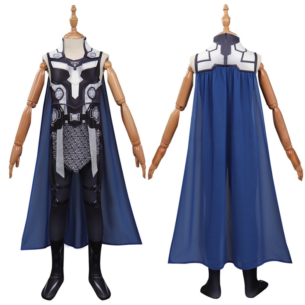 Thor: Love and Thunder Kids Valkyrie Suit Cosplay Costume Halloween Carnival Outfit