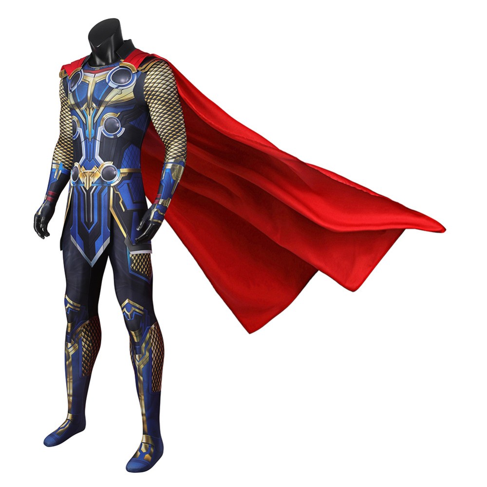 Thor: Love and Thunder Suit Cosplay Costume Halloween Carnival Outfit