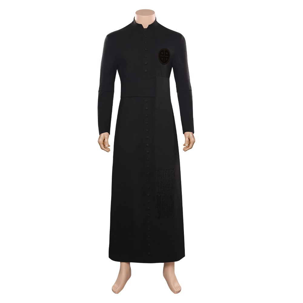 The Pope‘s Exorcist - Father Gabriele Amorth Robe Party Suit Cosplay Costume Halloween Carnival