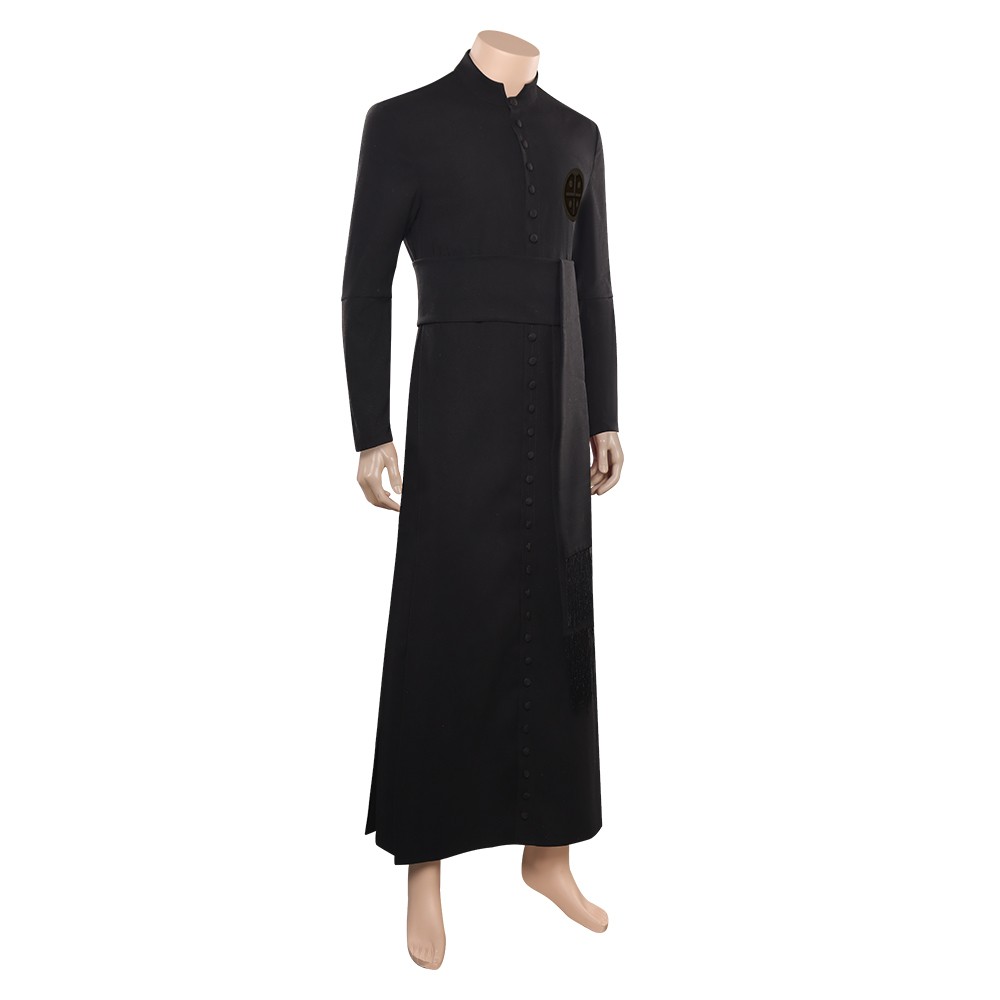 The Pope‘s Exorcist - Father Gabriele Amorth Robe Party Suit Cosplay Costume Halloween Carnival