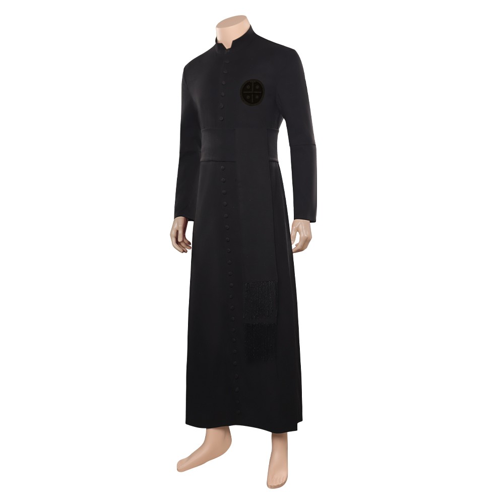 The Pope‘s Exorcist - Father Gabriele Amorth Robe Party Suit Cosplay Costume Halloween Carnival