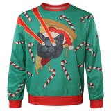 Le spécial des fêtes des Gardiens de la Galaxie Drax Hoodies Manteau Costume de Cosplay de Noël Tenue de Carnaval d'Halloween