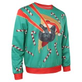 Le spécial des fêtes des Gardiens de la Galaxie Drax Hoodies Manteau Costume de Cosplay de Noël Tenue de Carnaval d'Halloween