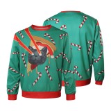 Le spécial des fêtes des Gardiens de la Galaxie Drax Hoodies Manteau Costume de Cosplay de Noël Tenue de Carnaval d'Halloween