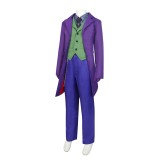 Le costume de cosplay du Joker de The Dark Knight pour garçons enfants, tenue de carnaval d'Halloween