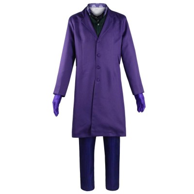 The Dark Knight Batman Joker Suit Cosplay Costume Halloween Carnival Outfit