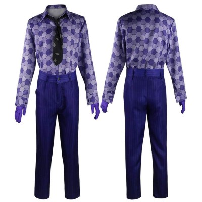 The Dark Knight Batman Joker Suit Cosplay Costume Halloween Carnival Outfit
