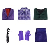 The Dark Knight Batman Joker Suit Cosplay Costume Halloween Carnival Outfit