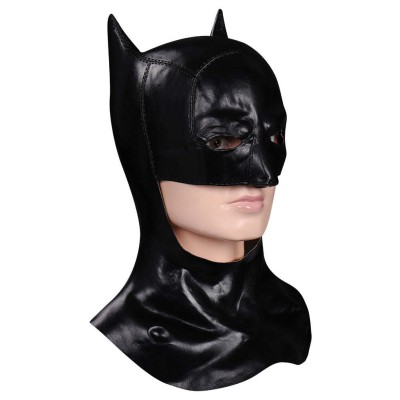 The Batman 2022-Bruce Wayne Latex Mask Batman Masks Masquerades Cosplay Costume Halloween Carnival