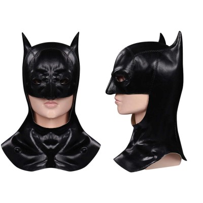 The Batman 2022-Bruce Wayne Latex Mask Batman Masks Masquerades Cosplay Costume Halloween Carnival