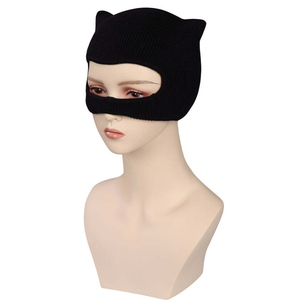Le Batman - Masque de Selina Kyle / Catwoman Masques Tricotés Accessoires Cosplay Costume Halloween Carnaval