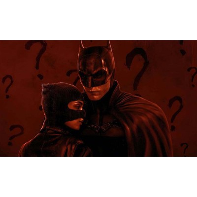 Le Batman - Masque de Selina Kyle / Catwoman Masques Tricotés Accessoires Cosplay Costume Halloween Carnaval