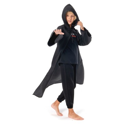 Anakin Skywalker Black Cloak Child Version Suit Cosplay Costume Halloween Carnival Outfit