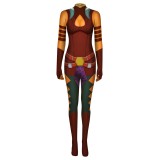 Ahsoka Tano Jumpsuit Suit Cosplay Costume Halloween Carnival Outfit