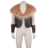 Kraven the Hunter Kraven Fur Vest Suit Cosplay Costume Halloween Carnival Outfit
