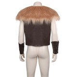 Kraven the Hunter Kraven Fur Vest Suit Cosplay Costume Halloween Carnival Outfit