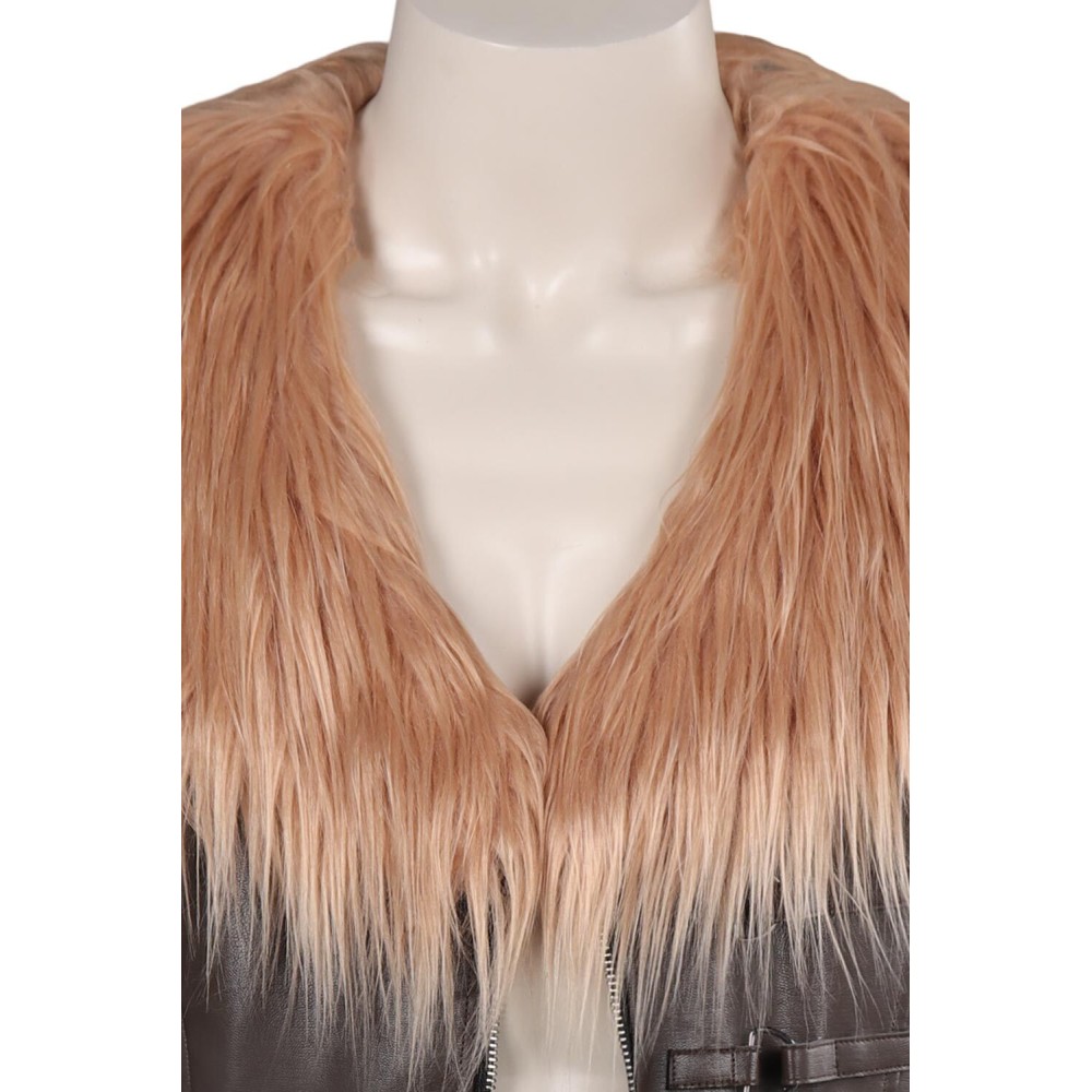 Kraven the Hunter Kraven Fur Vest Suit Cosplay Costume Halloween Carnival Outfit