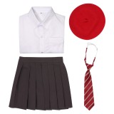 Costume de fête pour enfants Hortensia de Matilda le Musical de Roald Dahl, costume de cosplay pour Halloween et carnaval