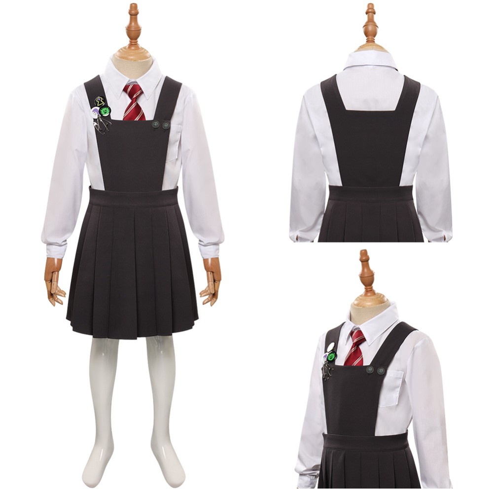Costume de fête pour enfants Hortensia de Matilda le Musical de Roald Dahl, costume de cosplay pour Halloween et carnaval