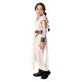 Costume de cosplay pour enfants Rey Kids, tenue de carnaval d'Halloween