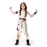 Costume de cosplay pour enfants Rey Kids, tenue de carnaval d'Halloween