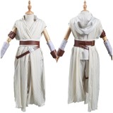 Costume de cosplay pour enfants Rey Kids, tenue de carnaval d'Halloween