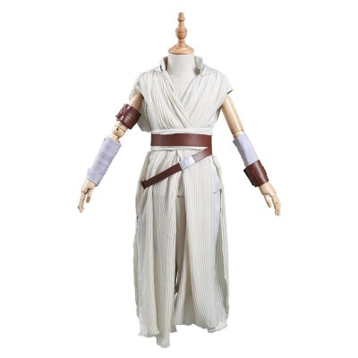 Costume de cosplay pour enfants Rey Kids, tenue de carnaval d'Halloween