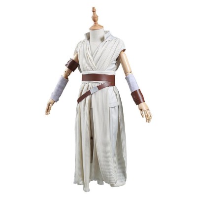 Costume de cosplay pour enfants Rey Kids, tenue de carnaval d'Halloween