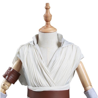 Costume de cosplay pour enfants Rey Kids, tenue de carnaval d'Halloween