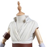 Costume de cosplay pour enfants Rey Kids, tenue de carnaval d'Halloween