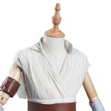 Costume de cosplay pour enfants Rey Kids, tenue de carnaval d'Halloween