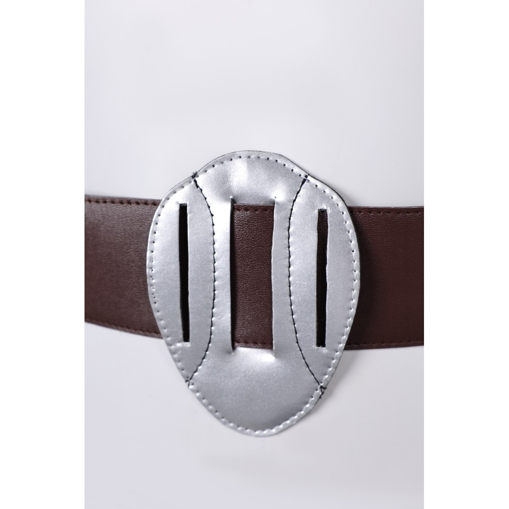 Accessoires de ceinture en cuir de la princesse Leia Organa Solo pour cosplay, costume d'Halloween et carnaval