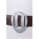 Accessoires de ceinture en cuir de la princesse Leia Organa Solo pour cosplay, costume d'Halloween et carnaval