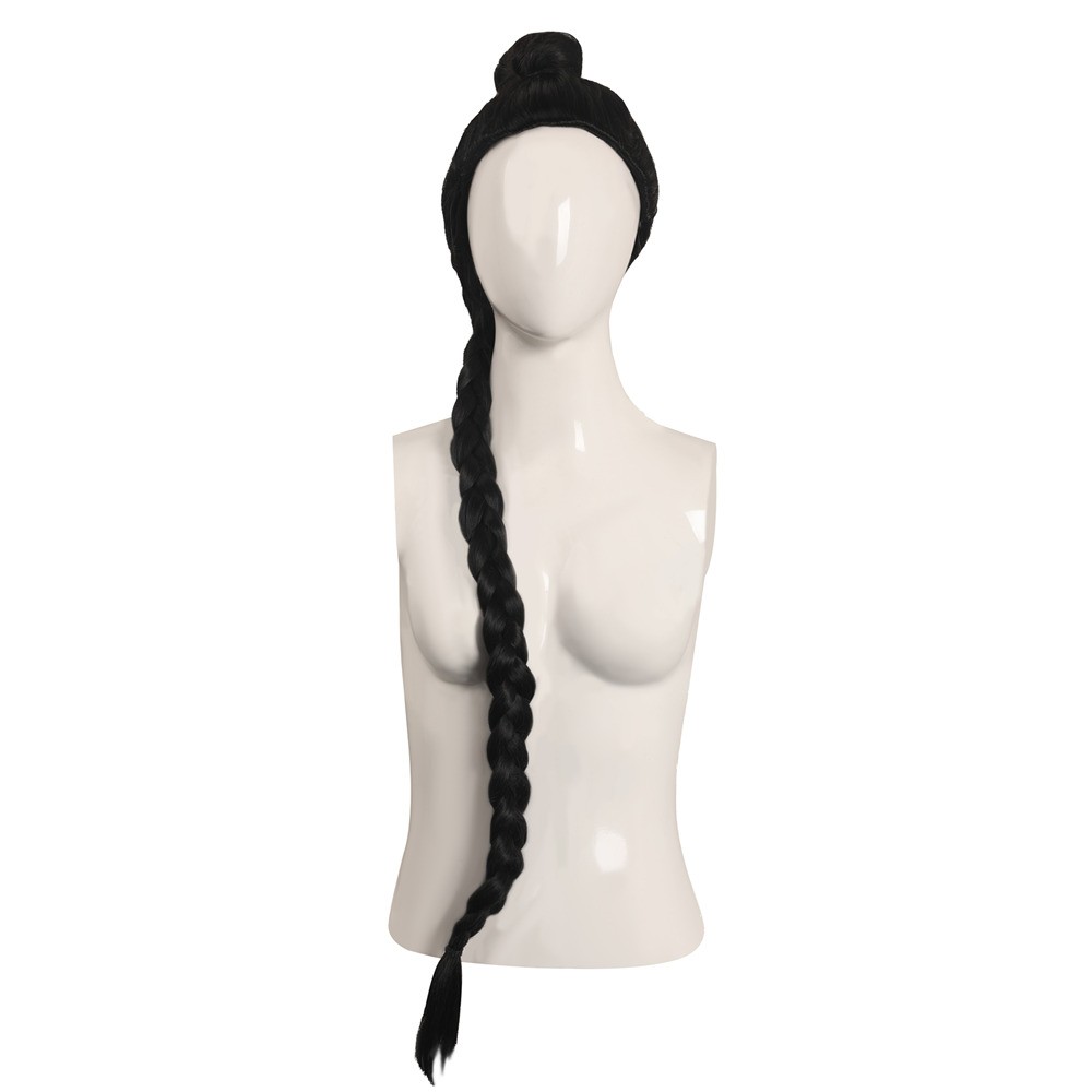 Princess Leia Slave Dress Wig Heat Resistant Synthetic Hair Party Props Cosplay Costume Halloween Carnival