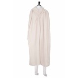Costume de cosplay Padme Naberrie Amidala ensemble blanc avec manteau tenue de Halloween carnaval