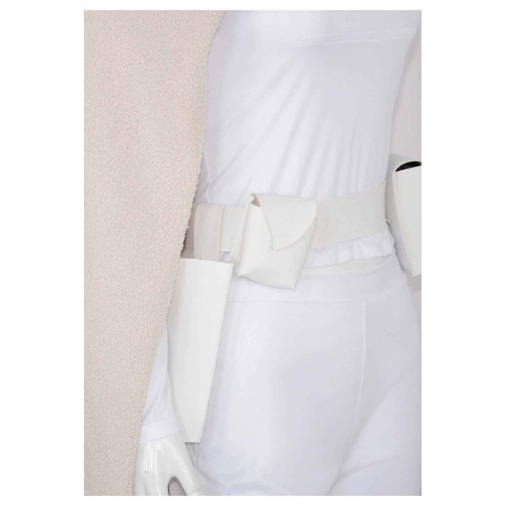 Costume de cosplay Padme Naberrie Amidala ensemble blanc avec manteau tenue de Halloween carnaval