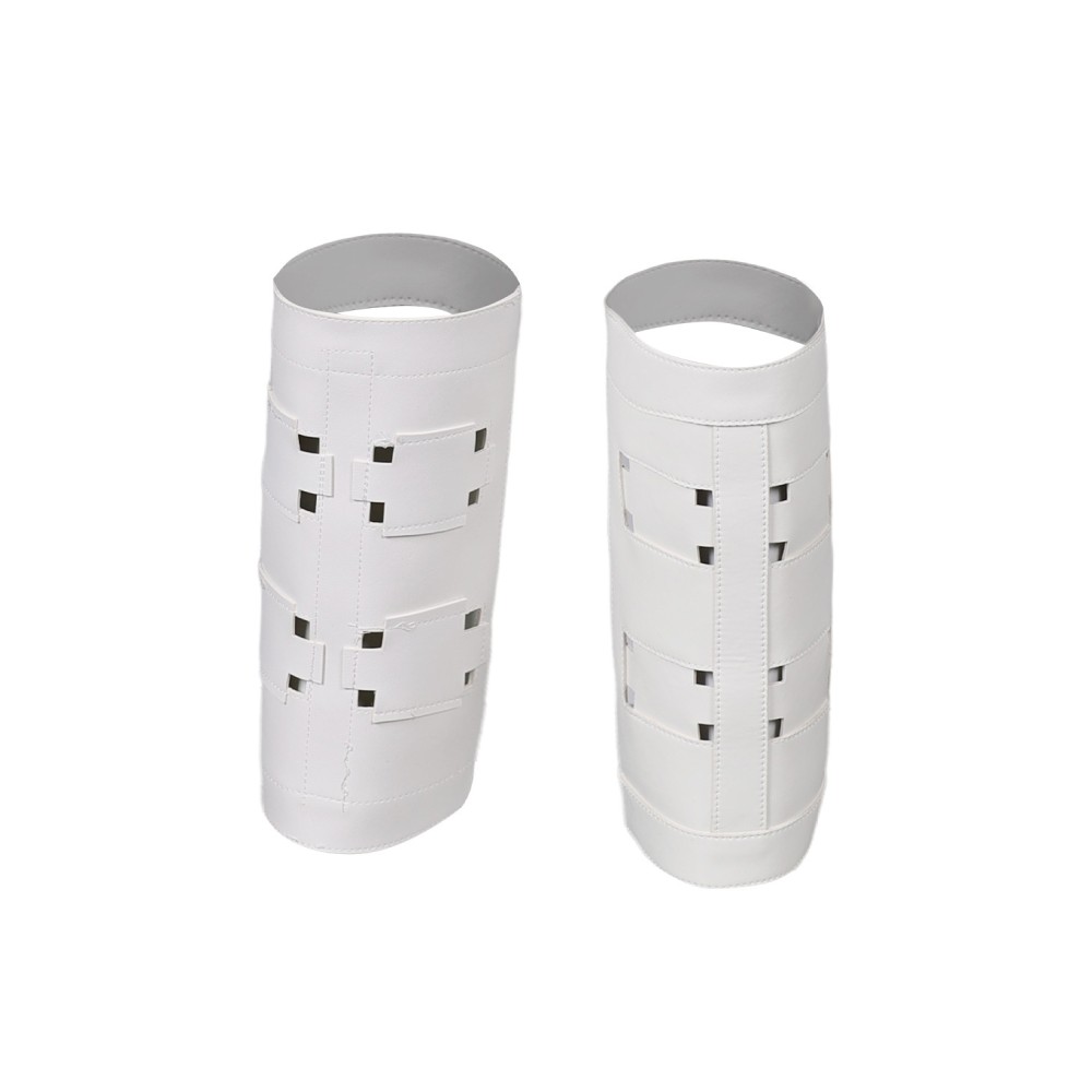 Padme Amidala Kids Girls White Leather Feet Guard Accessories Cosplay Costume Halloween Carnival