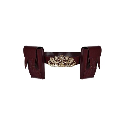 Padme Amidala Leather Belt Fanny Pack Set Accessories Props Cosplay Costume Halloween Carnival