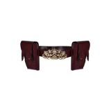 Padme Amidala Leather Belt Fanny Pack Set Accessories Props Cosplay Costume Halloween Carnival