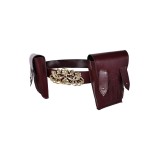 Padme Amidala Leather Belt Fanny Pack Set Accessories Props Cosplay Costume Halloween Carnival