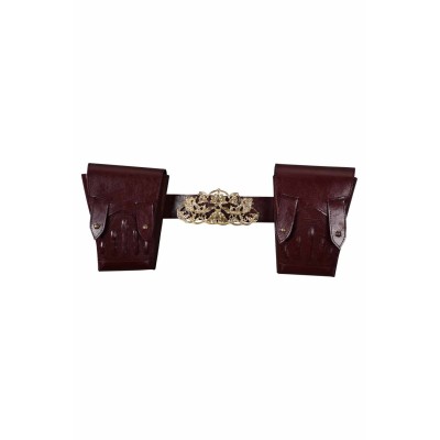 Padme Amidala Leather Belt Fanny Pack Set Accessories Props Cosplay Costume Halloween Carnival