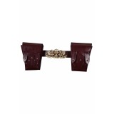 Padme Amidala Leather Belt Fanny Pack Set Accessories Props Cosplay Costume Halloween Carnival