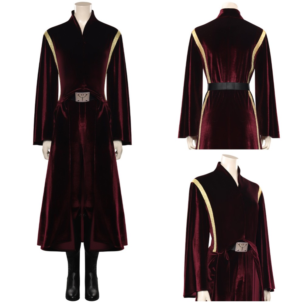 Padme Amidala Suit Cosplay Costume Halloween Carnival Outfit