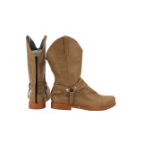 Obi-Wan Kenobi Brown Shoes Boots Accessories Cosplay Costume Halloween Carnival