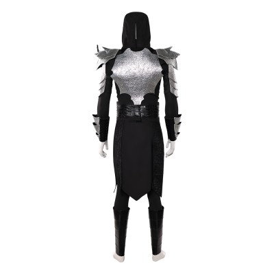 Costume de cosplay Black Sub Zero Mortal Kombat 2 pour Halloween et carnaval