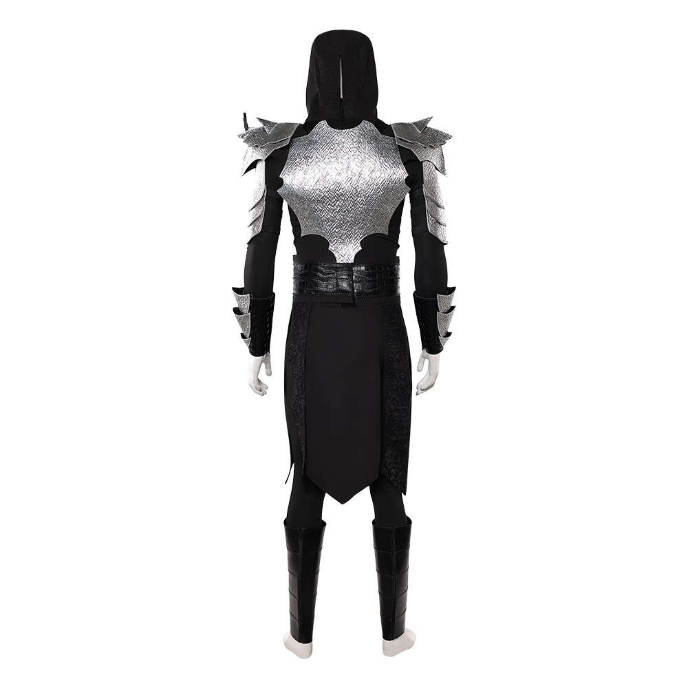 Costume de cosplay Black Sub Zero Mortal Kombat 2 pour Halloween et carnaval