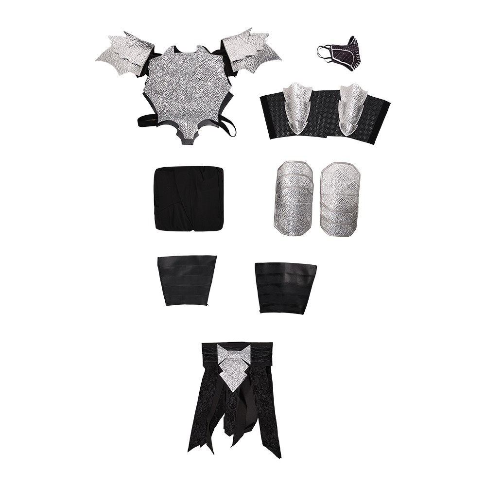 Costume de cosplay Black Sub Zero Mortal Kombat 2 pour Halloween et carnaval