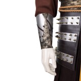 Movie Mortal Kombat 2 Scorpion Yellow Cosplay Costume Halloween Carnival Outfit