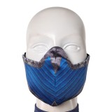 Movie Mortal Kombat 2 Kitana Women Blue Cosplay Costume Halloween Carnival Outfit