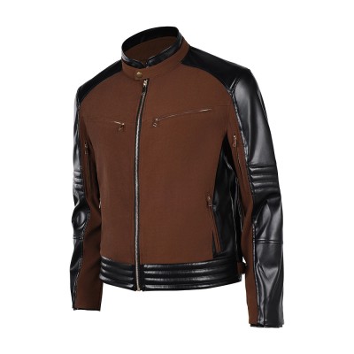 Costume de cosplay Johnny Cage manteau marron Mortal Kombat 2 tenue de Halloween carnaval